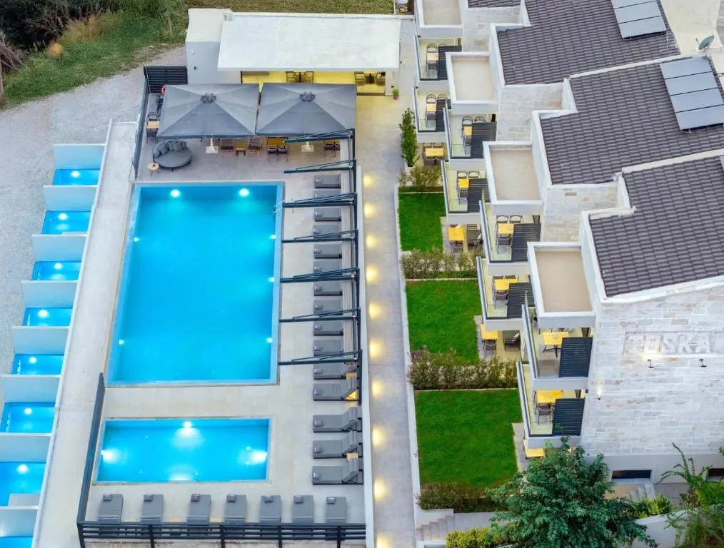 Toska Tower, Skala Panagija (Golden Beach), Grčka — fotografija 2