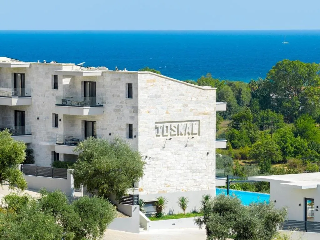 Toska Tower, Skala Panagija (Golden Beach), Grčka — fotografija 8