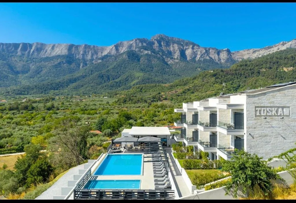 Toska Tower, Skala Panagija (Golden Beach), Grčka — fotografija 9