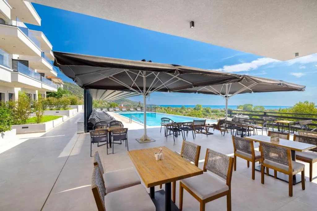 Toska Tower, Skala Panagija (Golden Beach), Grčka — fotografija 12