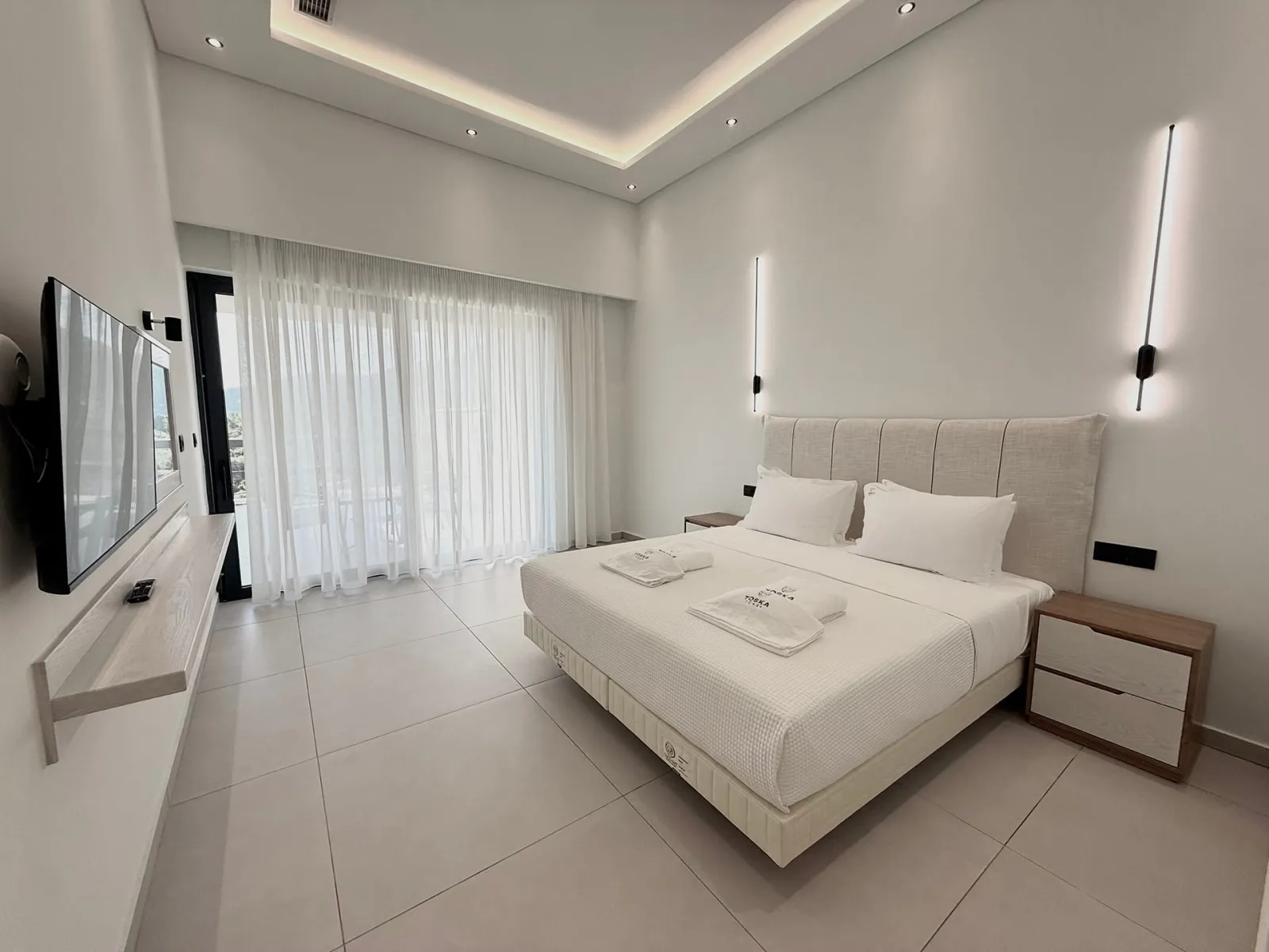Toska Tower, Skala Panagija (Golden Beach), Grčka — Executive Suite Duplex