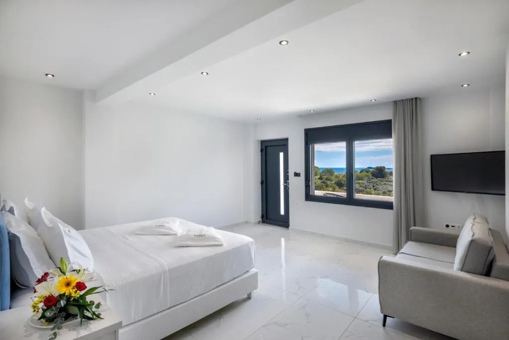 Toska Tower, Skala Panagija (Golden Beach), Grčka — Family Suite