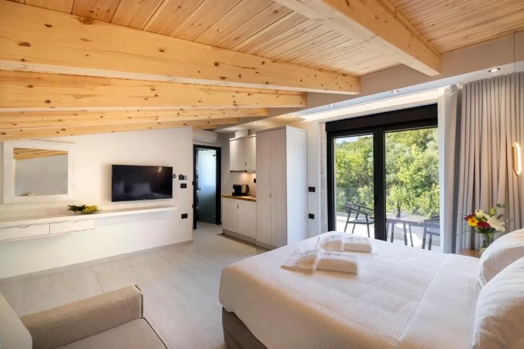 Toska Tower, Skala Panagija (Golden Beach), Grčka — Superior Double Room