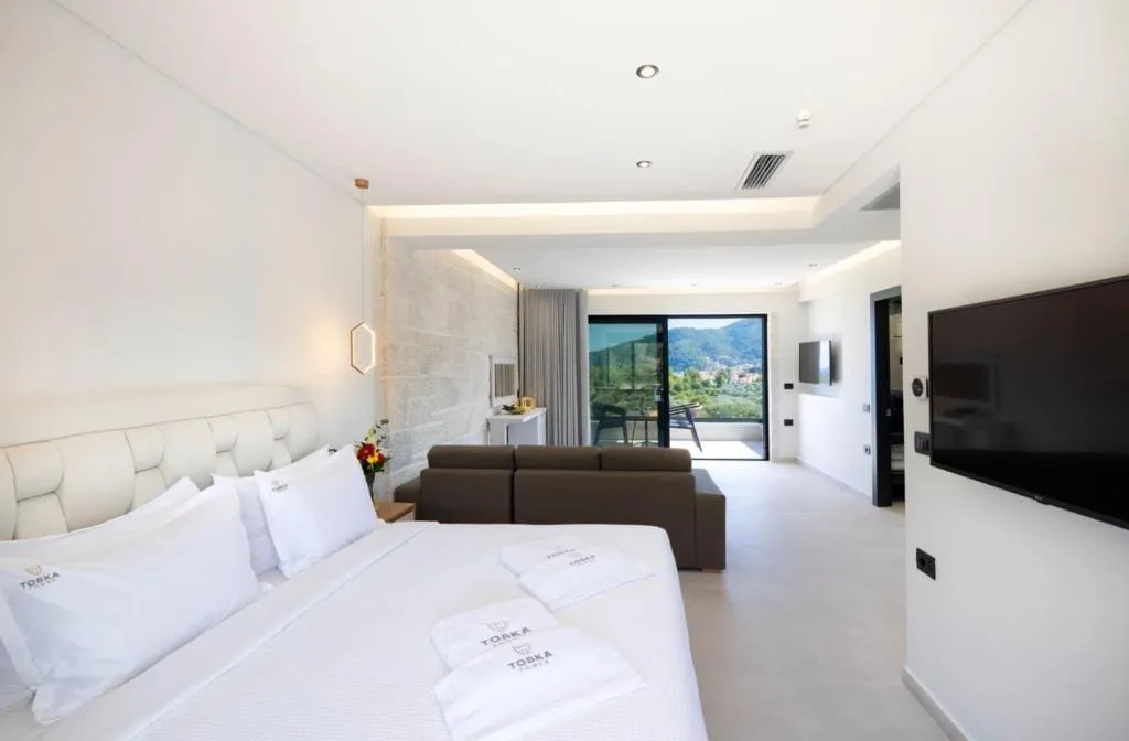 Toska Tower, Skala Panagija (Golden Beach), Grčka — Superior Suite