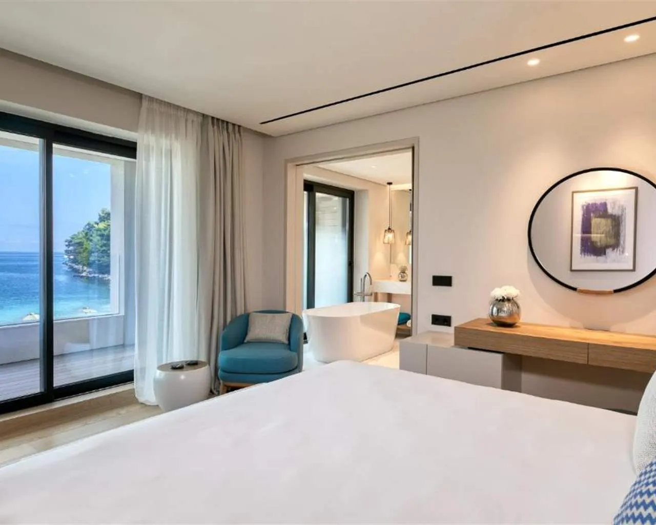 Vathi Cove Luxury Resort & Spa, Vathi, Grčka — Suite Presidential Sea View