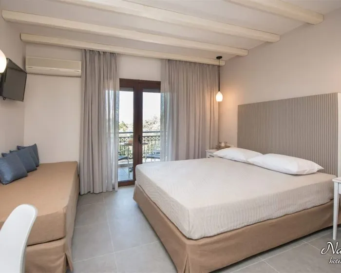 Villa Natassa Hotel, Skala Rahoni, Grčka — Family Room Superior Sea View