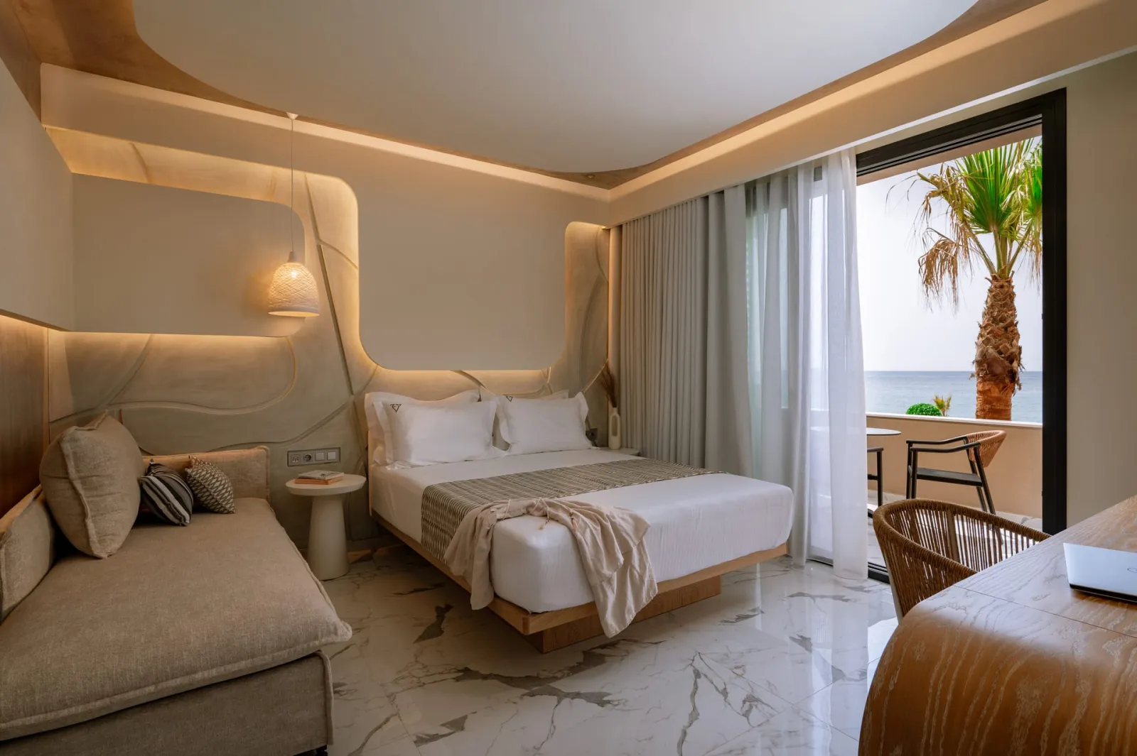 Zest Thassos, Limenaria, Grčka — JUNIOR SUITE SEA VIEW