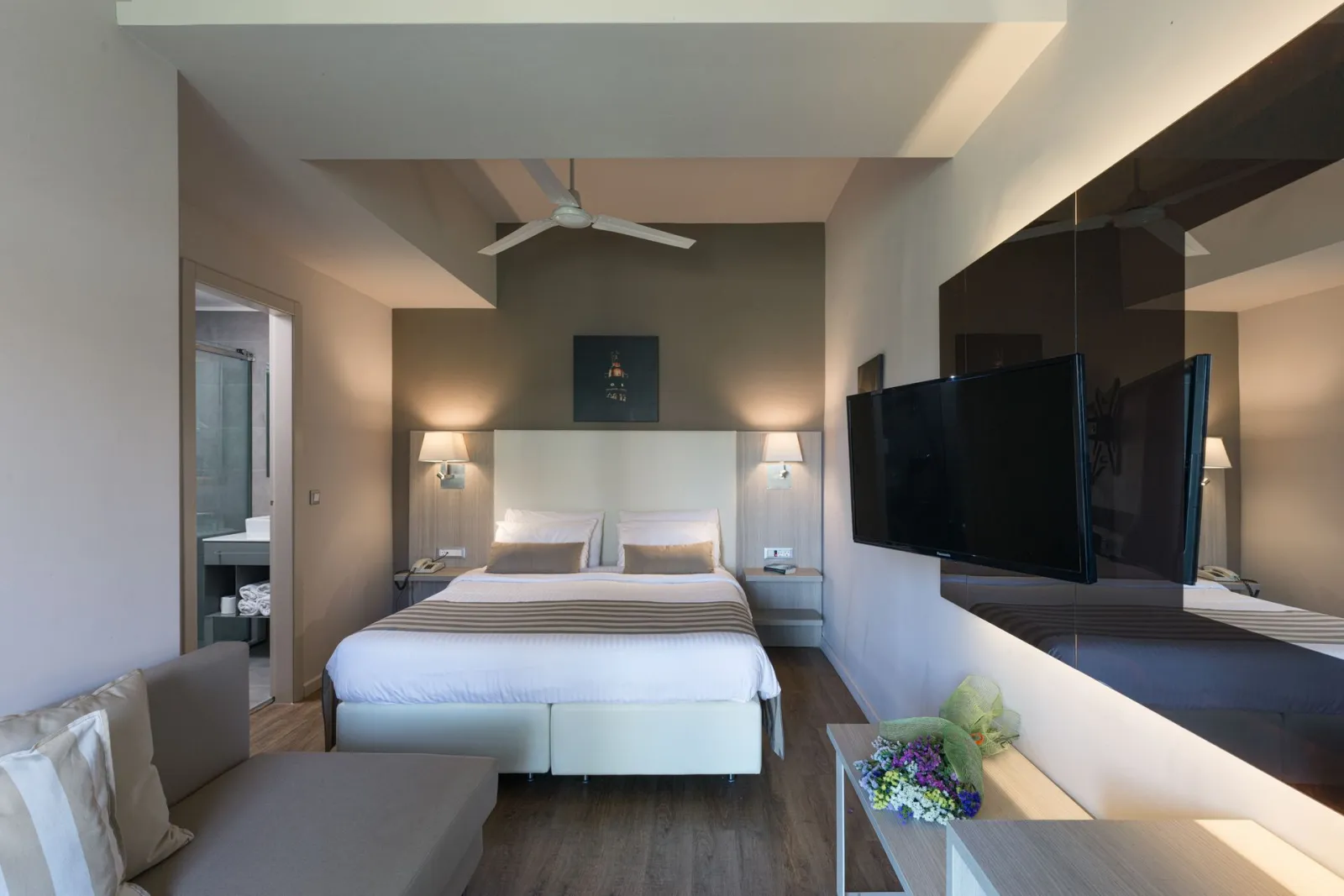 Acharavi Beach Hotel Corfu, Aharavi, Grčka — Executive Apartment