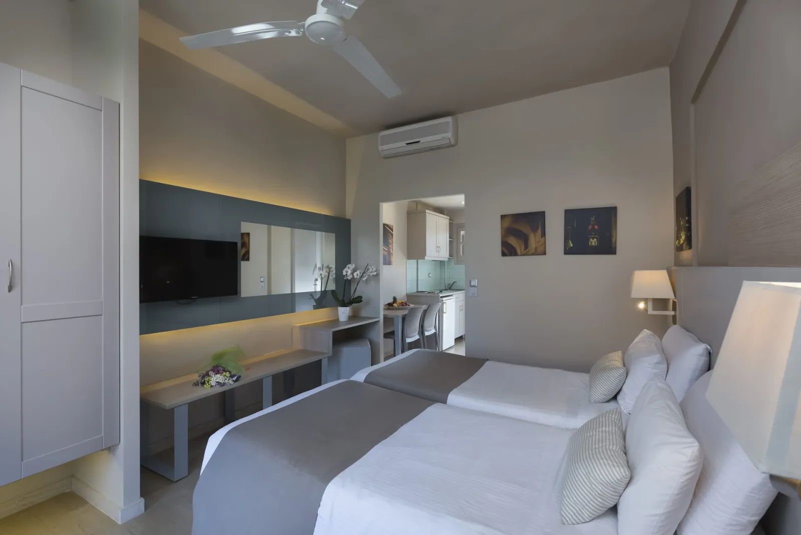 Acharavi Beach Hotel Corfu, Aharavi, Grčka — Promo Room