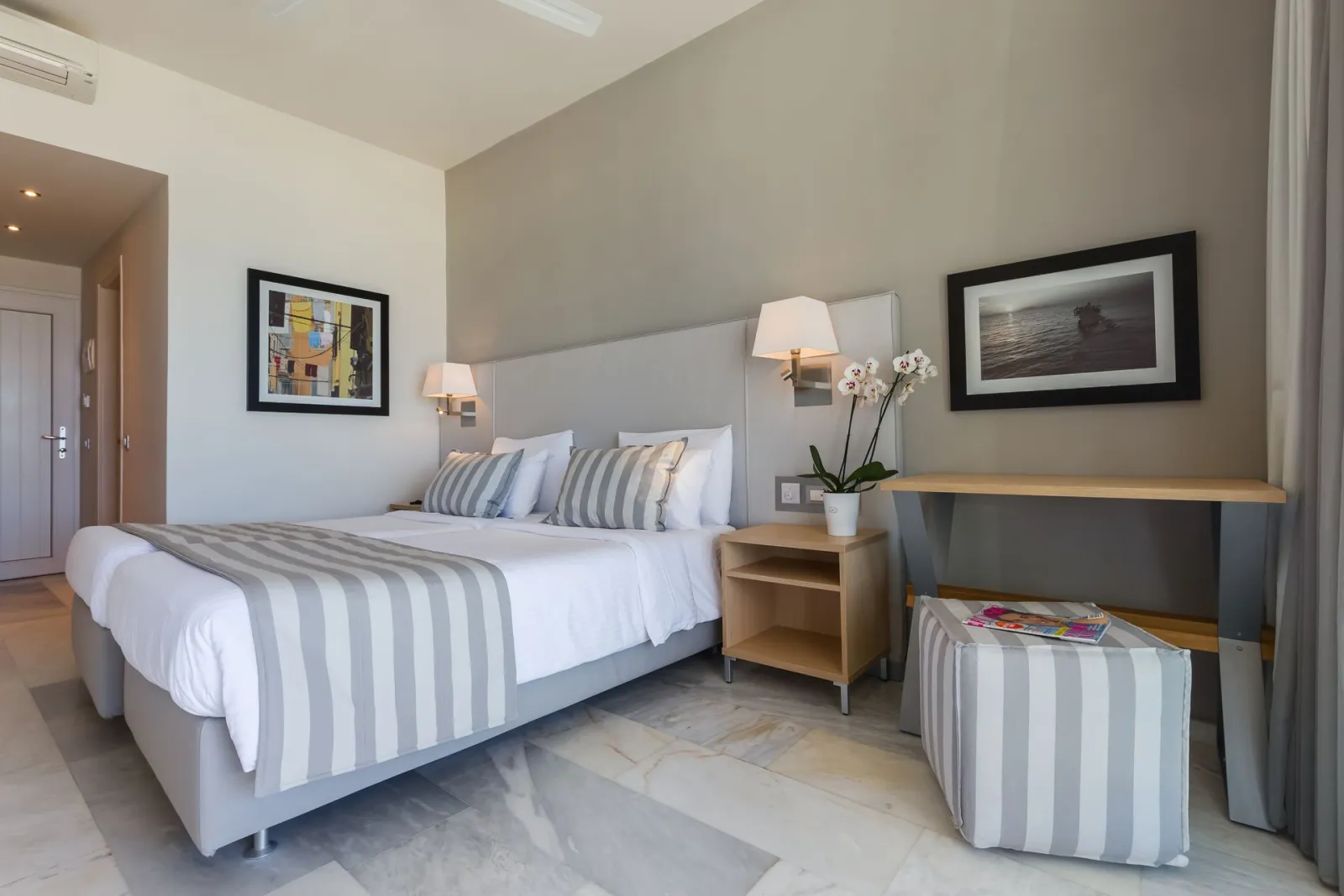 Acharavi Beach Hotel Corfu, Aharavi, Grčka — Single Room