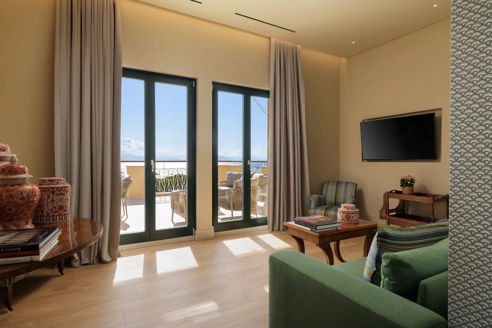 Albergo Botti, Grad Krf (Corfu Town), Grčka — Panoramic View Suite with Private Terrace