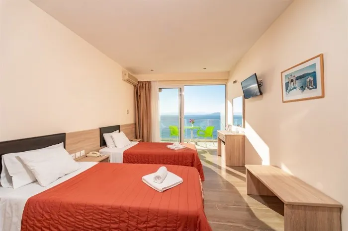 Alyssium Adults Friendly (13+), Benitses, Grčka — Double for Single Use Sea View