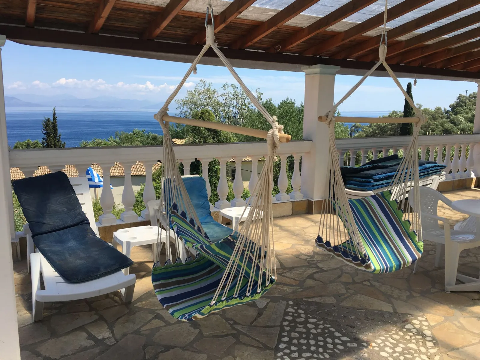 Andromaches Holiday Apartments Corfu, Benices (Ahilion), Grčka — Superior Double Studio | Sea View  [36m²]