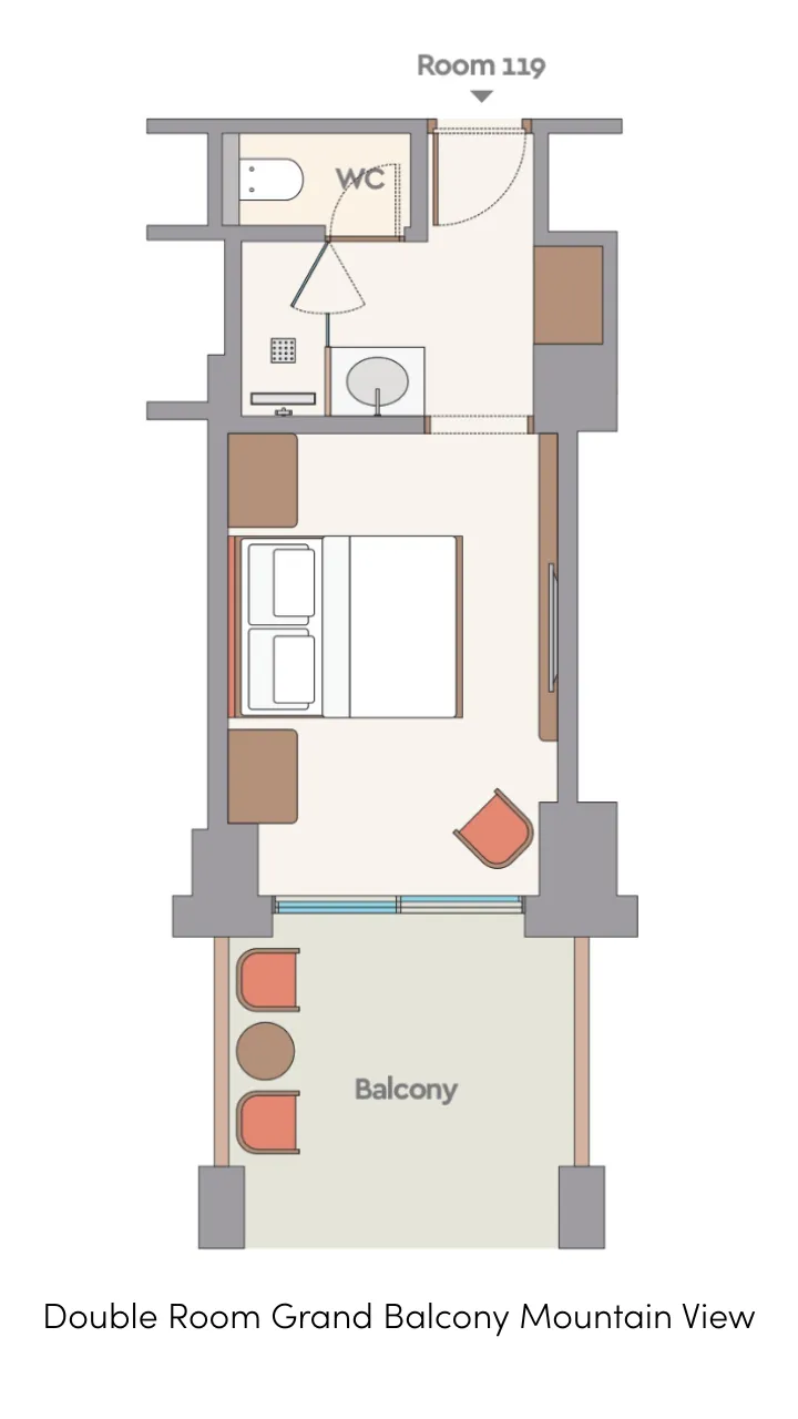Avali, Mar-Bella Collection, Agios Ioannis Peristeron, Grčka — Standard Double Room Grand Balcony Mountain View
