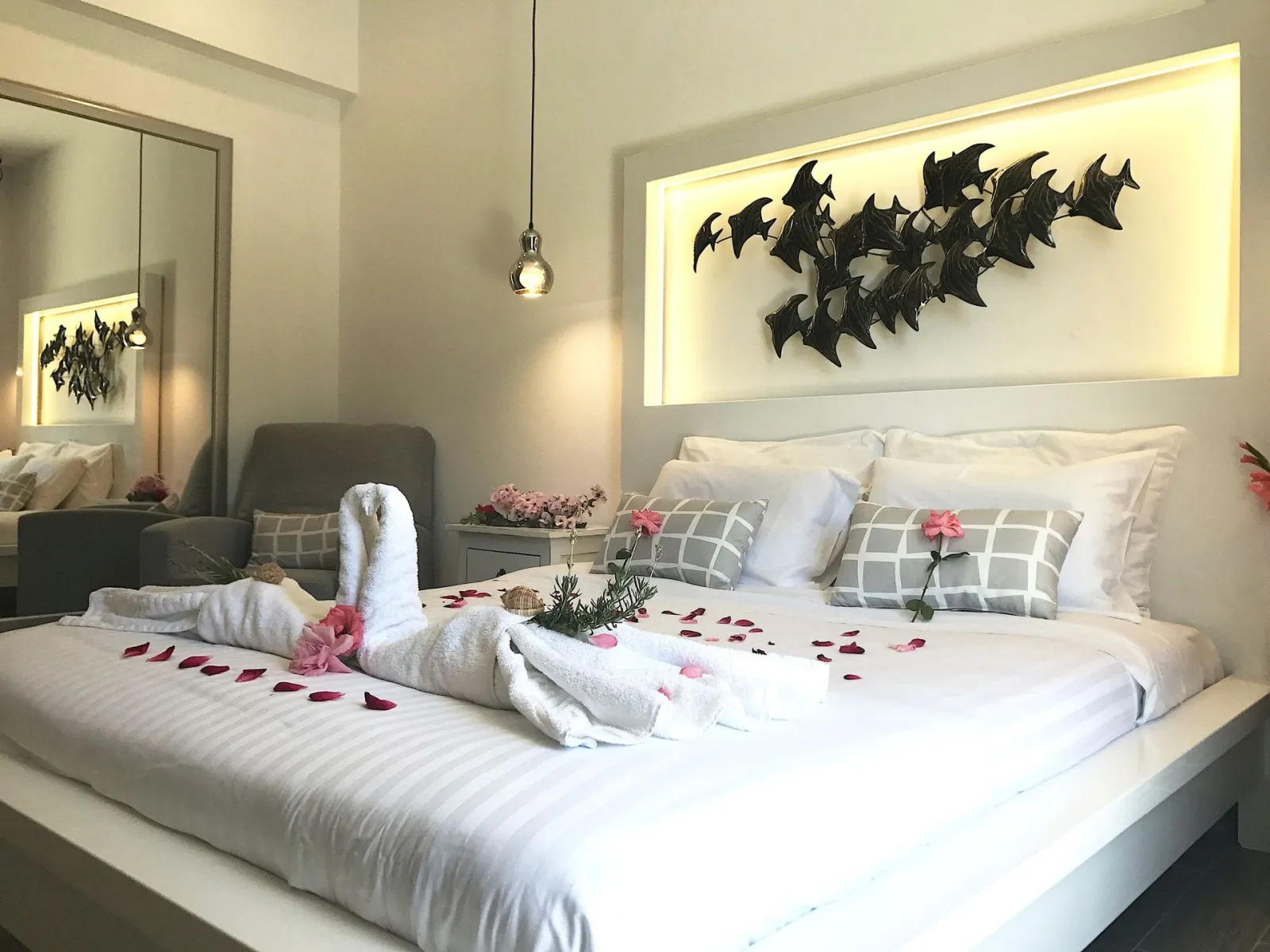 Bruskos Hotel & Suites, Agios Georgios Argirades, Grčka — Honeymoon Junior Suite With Whirlpool
