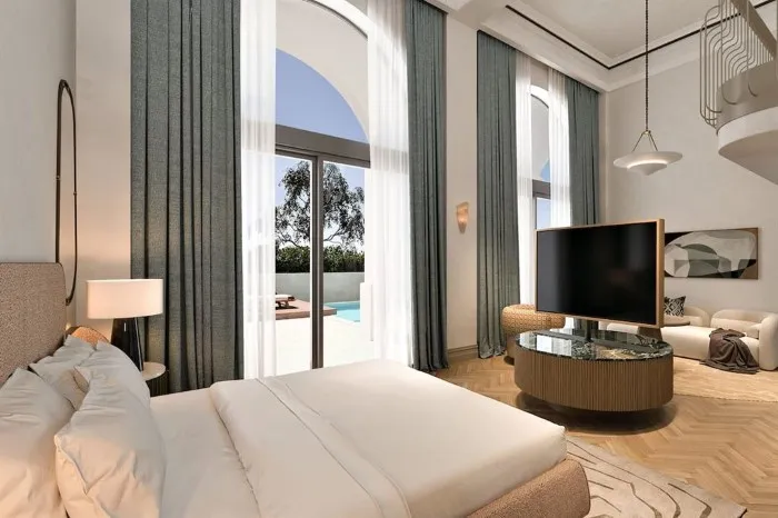 Conrad Corfu, Molos, Grčka — Suite Loft Premier With Private Pool Side Sea View
