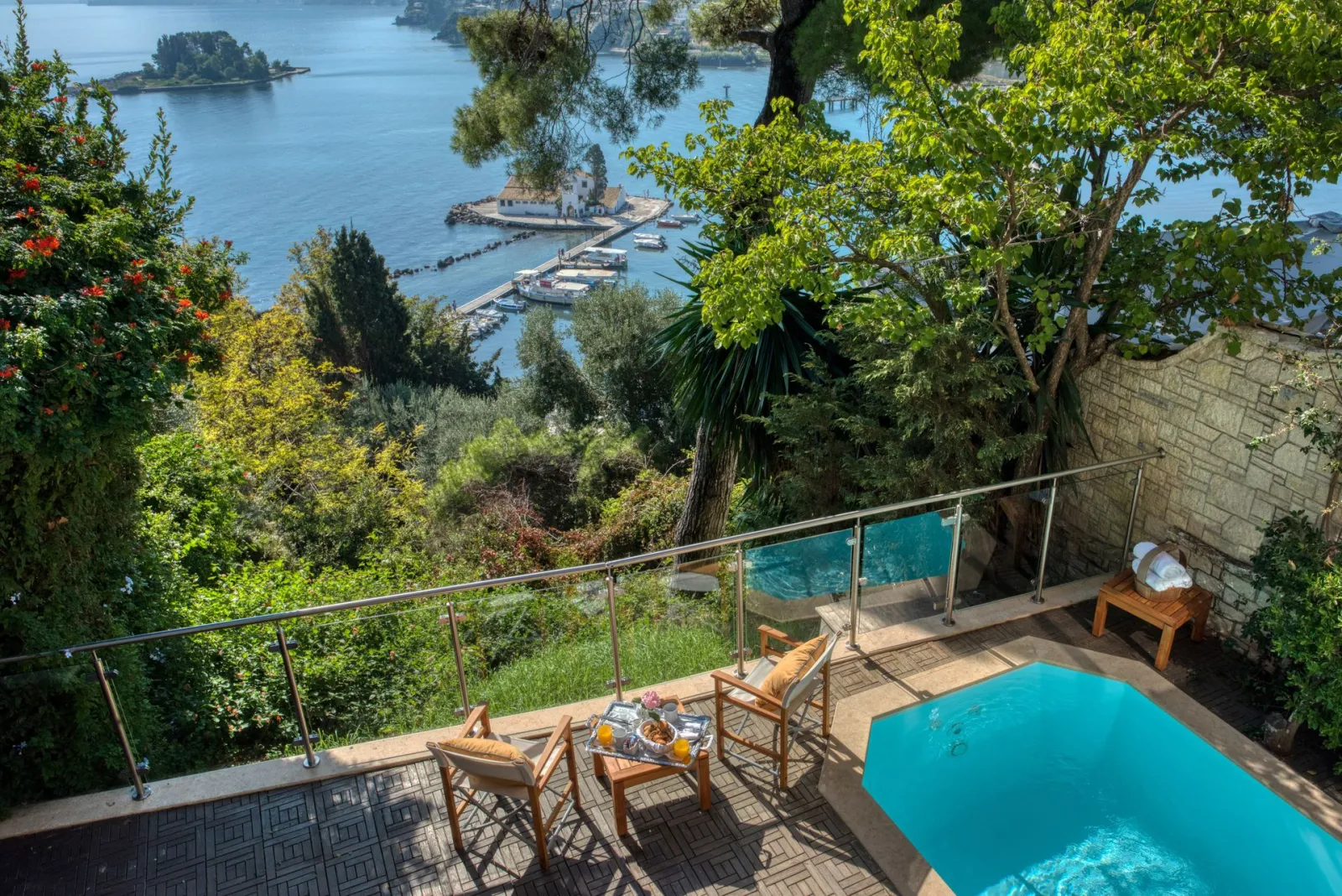 Corfu Holiday Palace, Kanoni, Grčka — Villa “Bella Vista” Sea View / Best Mouse Island View