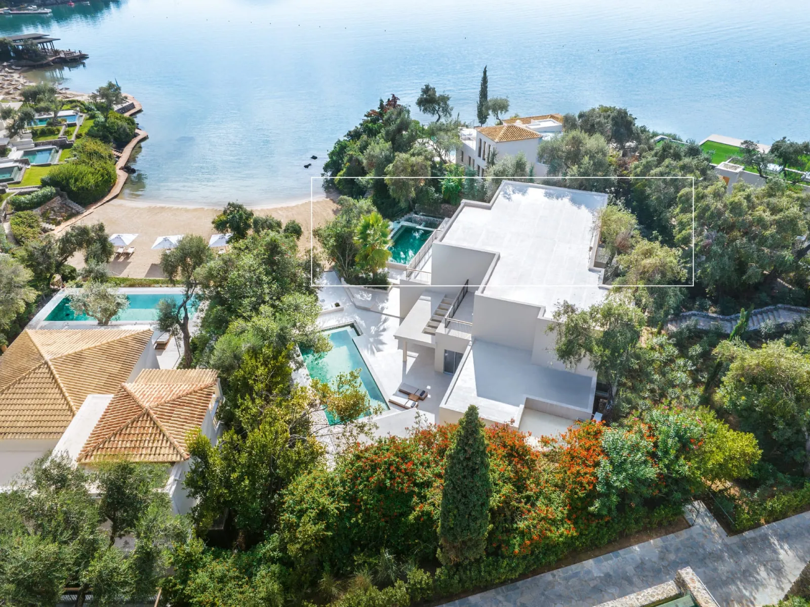 Corfu Imperial A Grecotel Resort To Live, Komeno, Grčka — Dream Villa Beachfront Private Pool 2 Bedroom + 1 Master