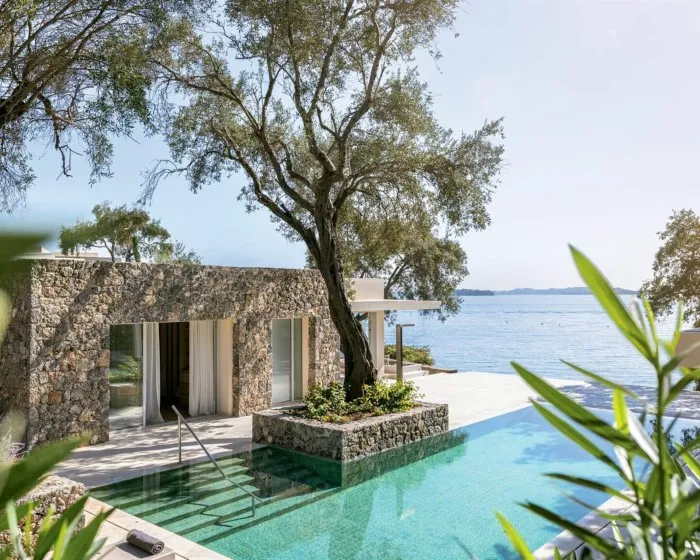 Corfu Imperial A Grecotel Resort To Live, Komeno, Grčka — Residence 4 BedRoom Two Villa with Private Beach /Waterfront Collection