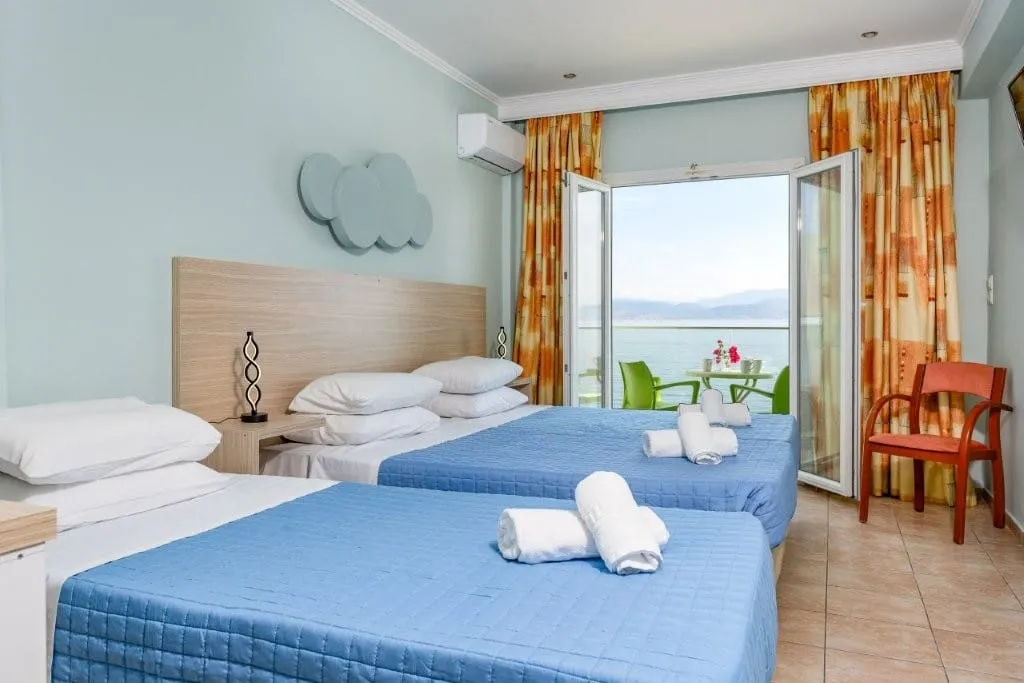 Corfu Maris Hotel, Benices, Grčka — SUPERIOR TRIPLE SEA VIEW 3rd FLOOR
