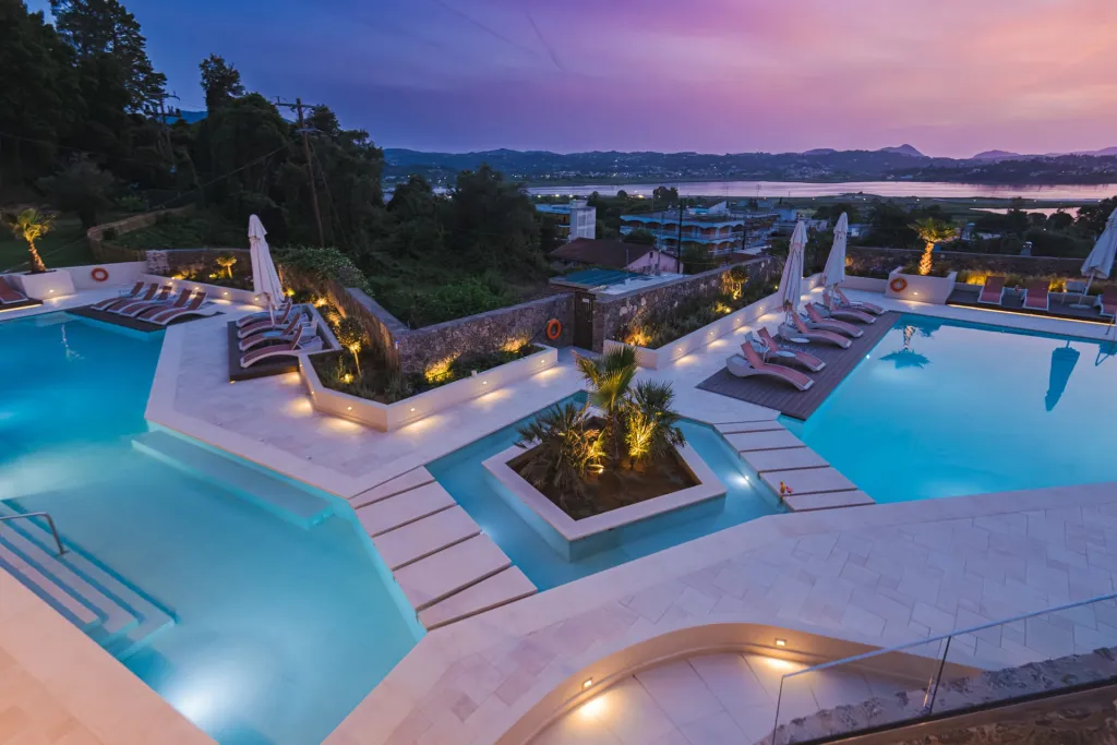 Divani Corfu Palace, Kanoni, grad Krf, Grčka — fotografija 2