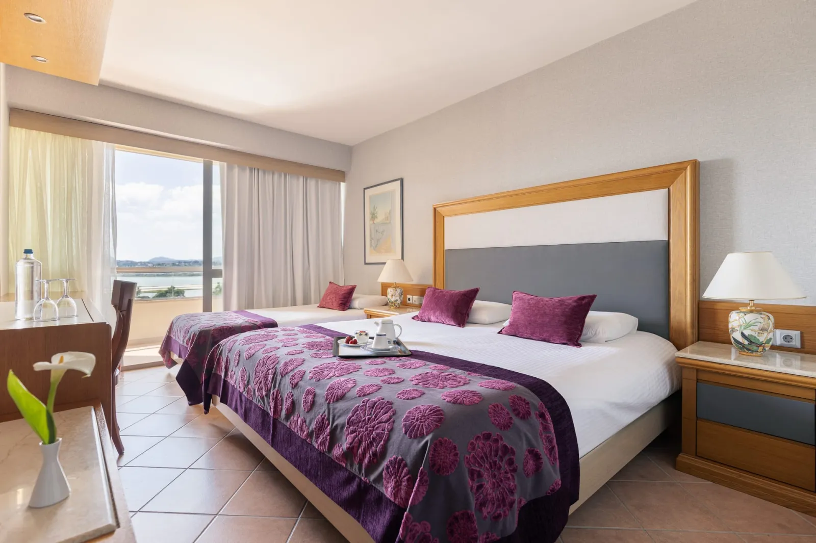 Divani Corfu Palace, Kanoni, grad Krf, Grčka — Superior Room Pool View