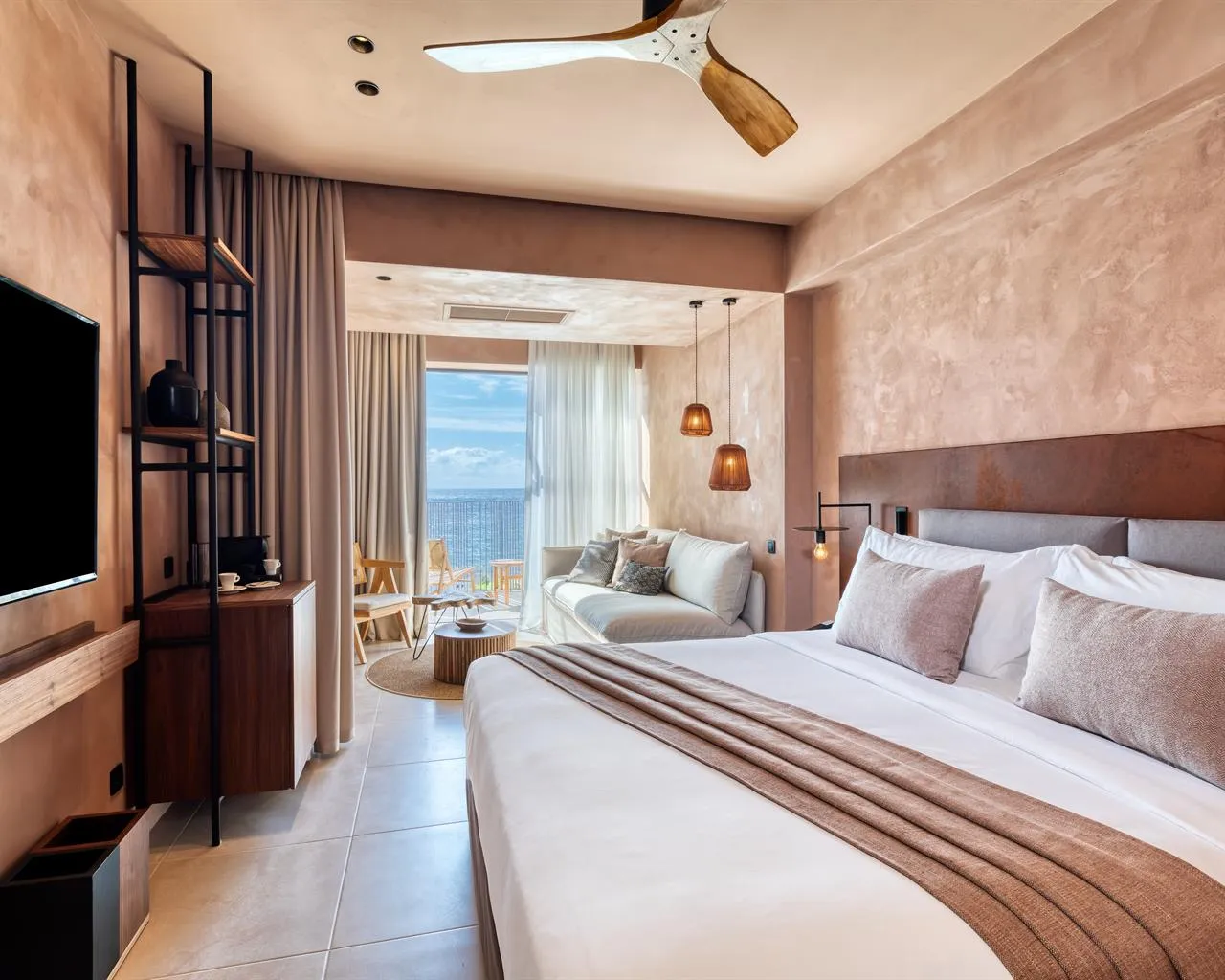 Domes of Corfu, Autograph Collection, Glifada, Grčka — Junior Suite Sapphire /Haute Living Selection