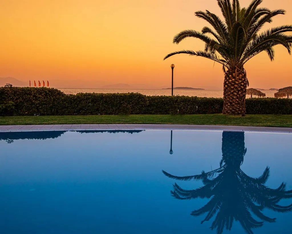Elea Beach Hotel-CRF, Dassia, Grčka — plaža