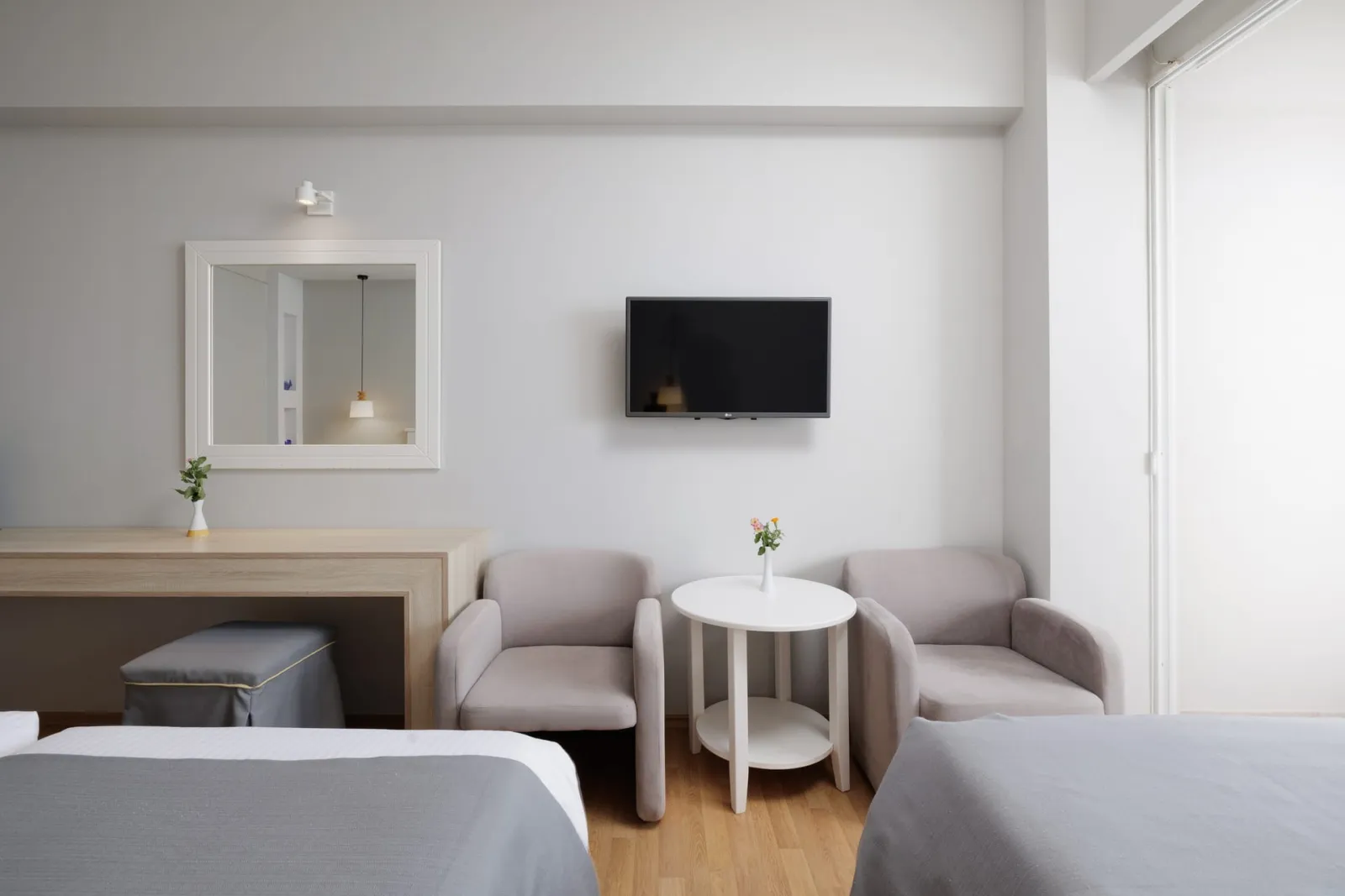 Elea Beach Hotel-CRF, Dassia, Grčka — Superior Triple Room with Sea View