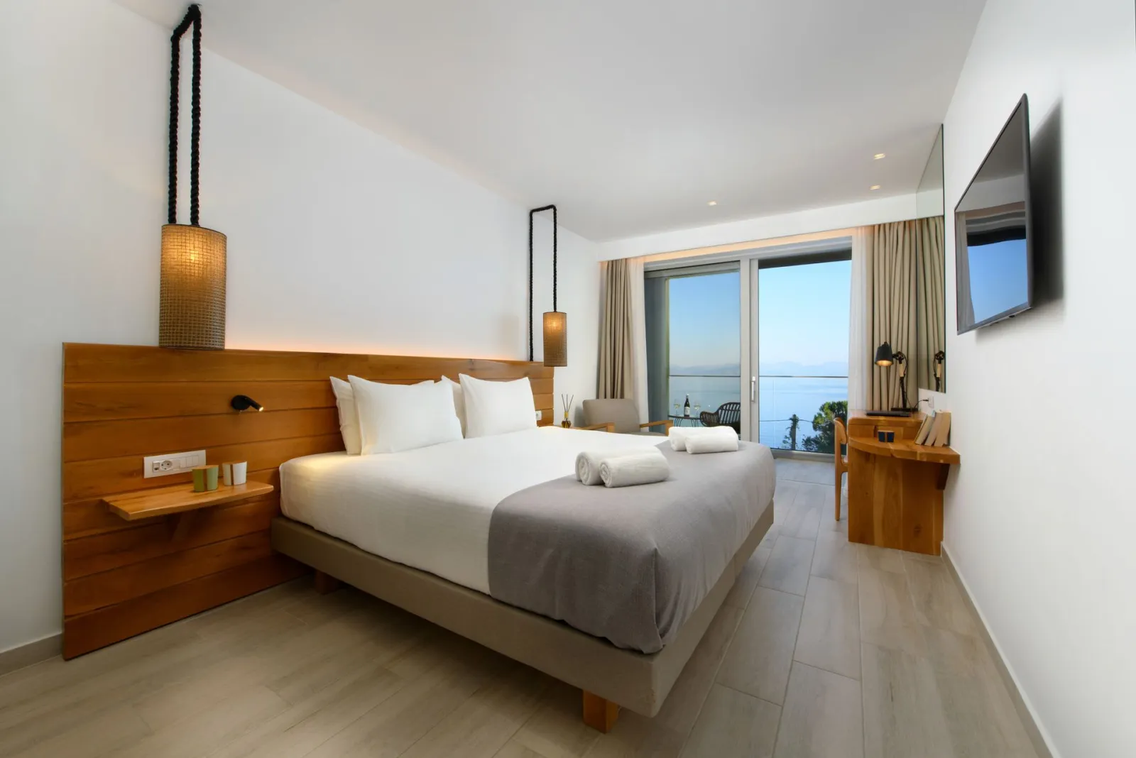 Eleals Boutique Hotel, Perama, Grčka — Superior Room with Sea View