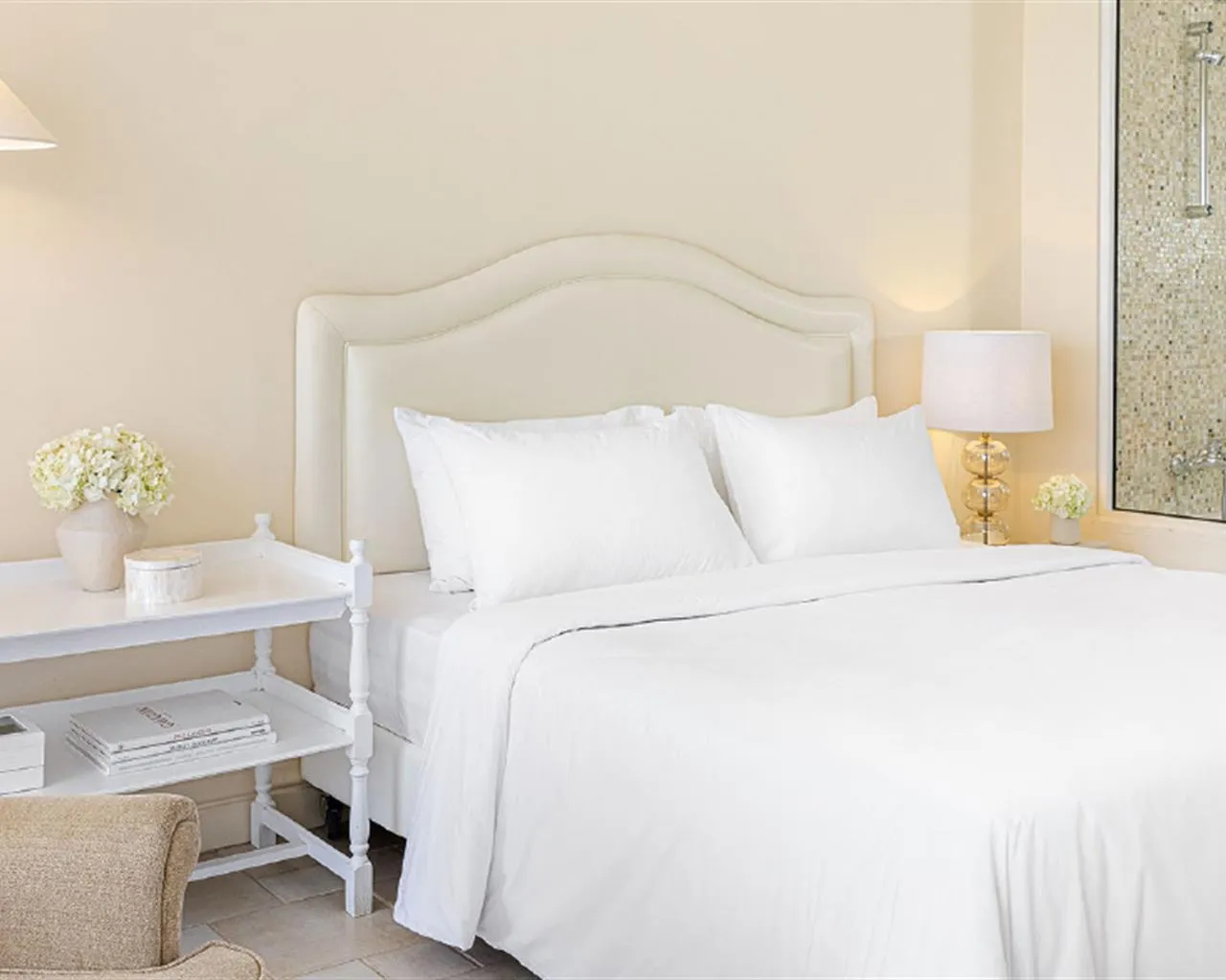 Grecotel Eva Palace at Kommeno Peninsula, Komeno, Grčka — Guestroom Superior Panoramic Sea View