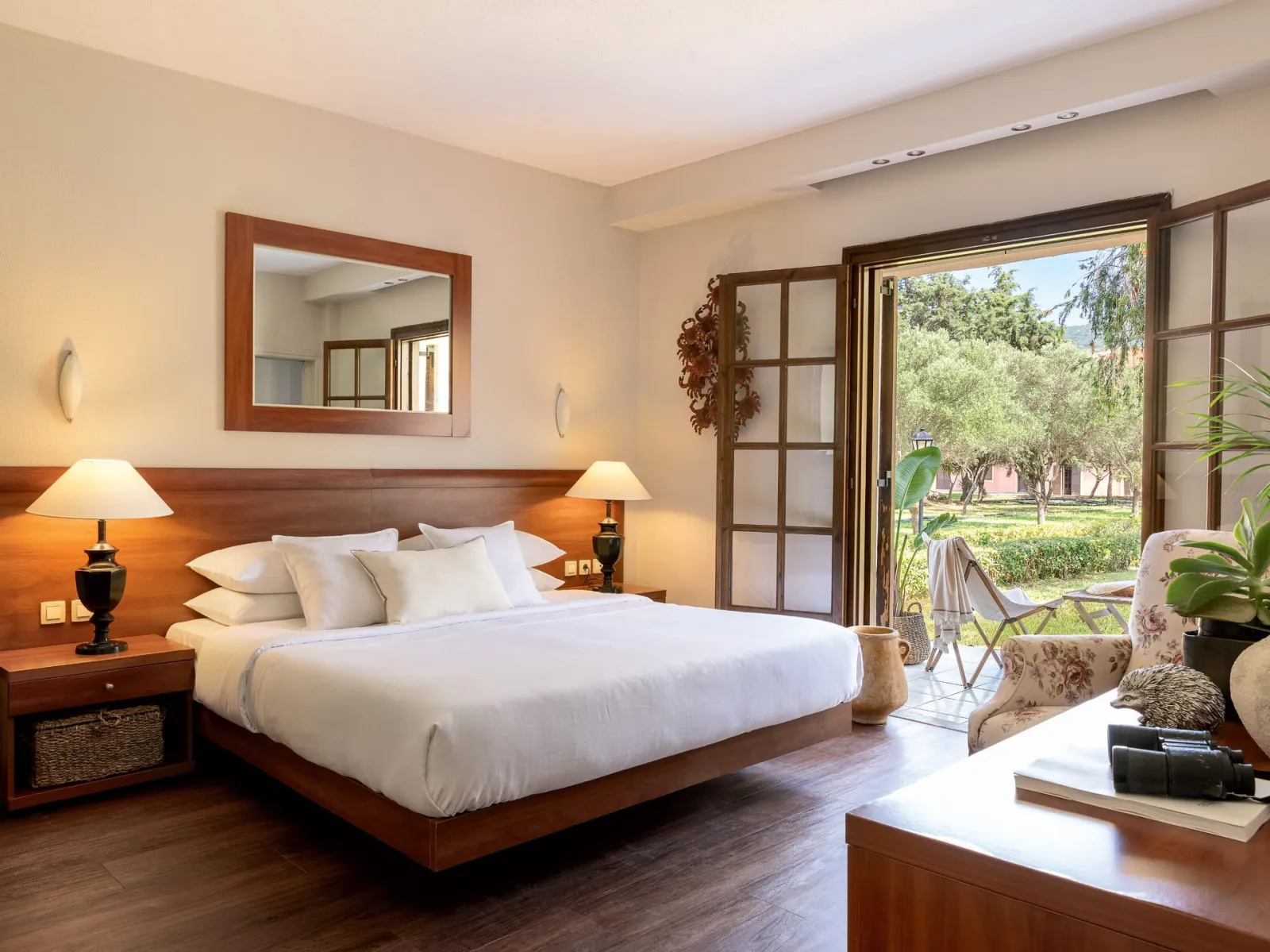 Grecotel Luxme Costa Botanica, Aharavi, Grčka — Botanica Room veranda