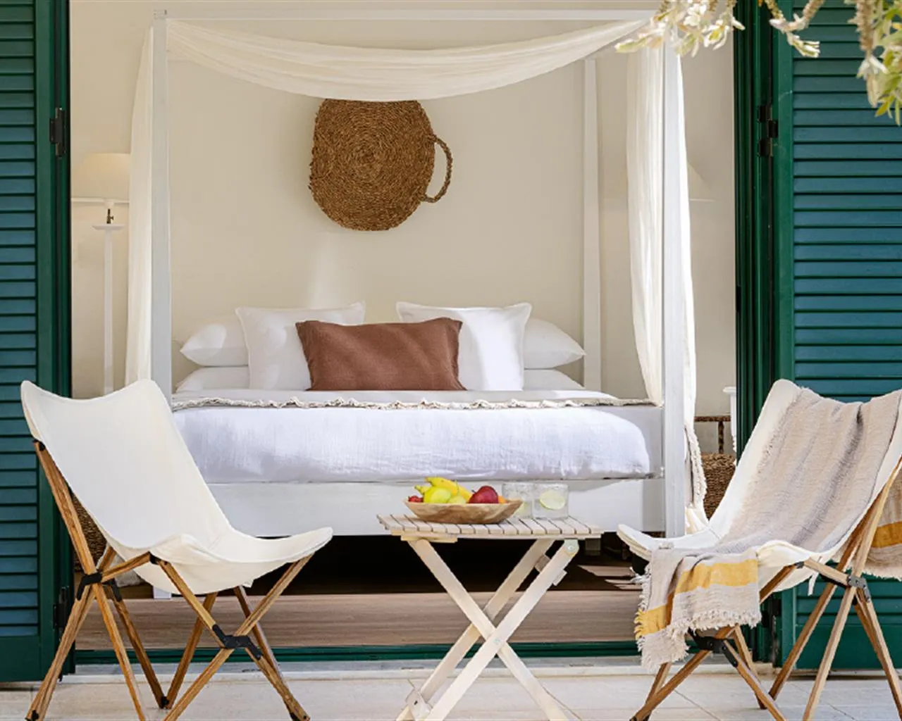 Grecotel Luxme Costa Botanica, Aharavi, Grčka — Family Room Interconnecting Shaded Veranda /The Summer Houses