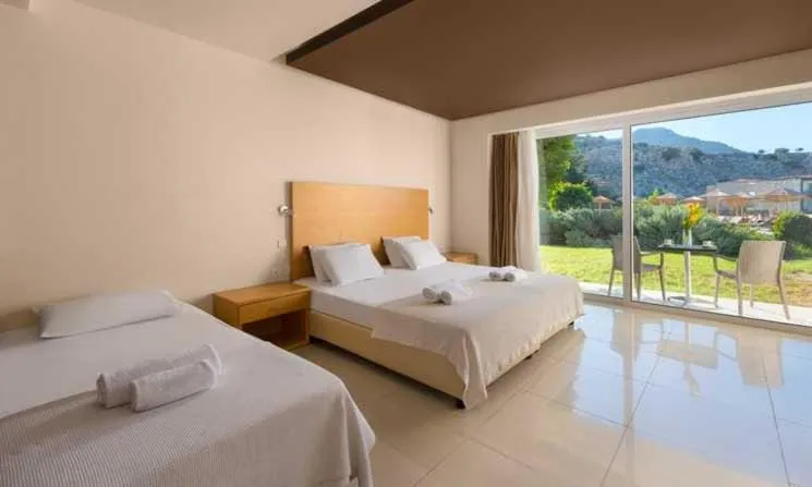 Anavadia Hotel By Anayia All-Inclusive Resorts, Rodos, Grčka — Family Room with Twin and / or bunked beds