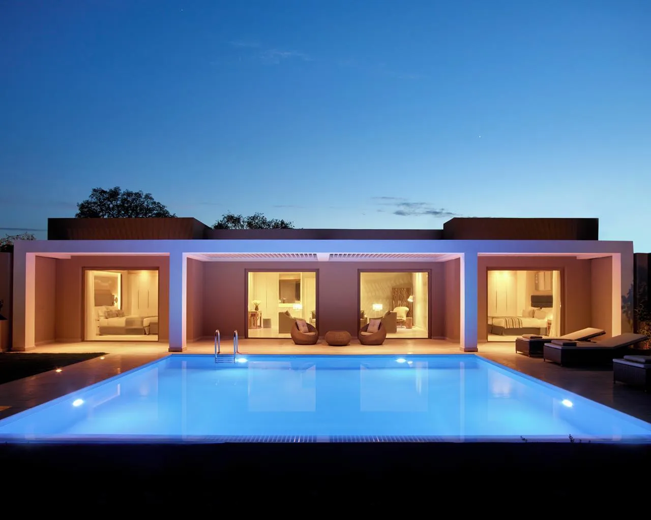 Ikos Dassia, Dasia, Grčka — Bungalow Suite 2 BedRoom Deluxe Private Pool Beach Front