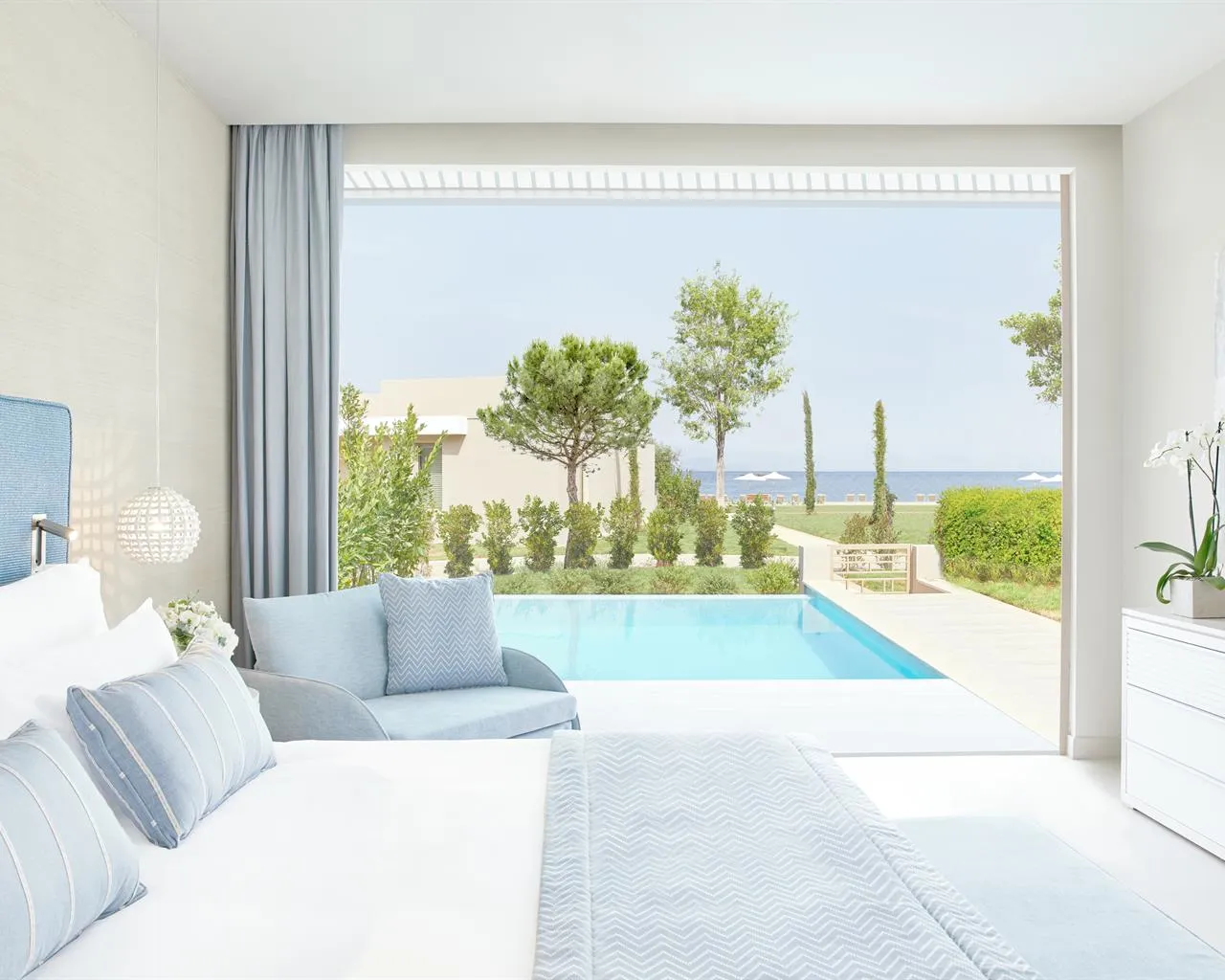 Ikos Dassia, Dasia, Grčka — Junior Suite Deluxe Private Garden Garden View