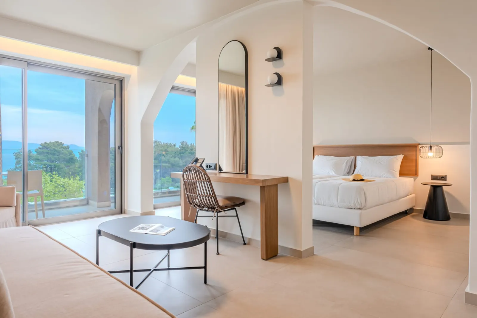 Iolida Corfu Resort by Smile Hotels, Dasia, Grčka — Premium One Bedroom Suite with Sea View