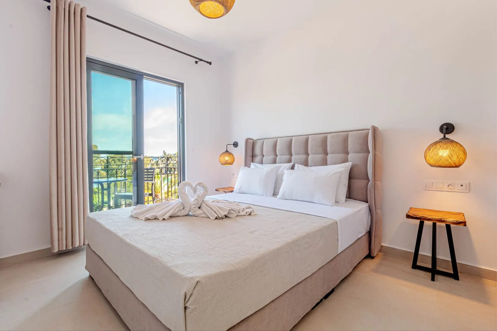 Ionian Arches Hotel, Guvija, Grčka — Superior double room with veranda