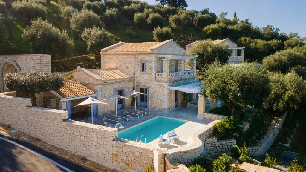 Ionian Stone Luxury Villas in Corfu, Vasilika – Peritija, Grčka — fotografija 1