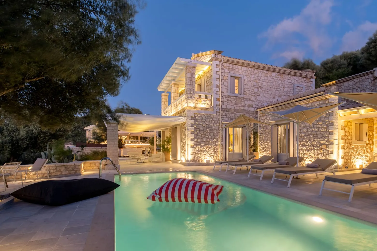 Ionian Stone Luxury Villas in Corfu, Vasilika – Peritija, Grčka — Villa Ode