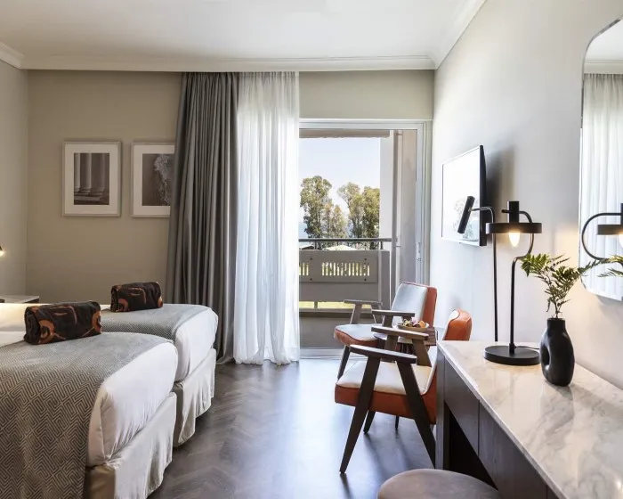 Kerkyra Blue Hotel & Spa, Grad Krf (Alikes Potamu), Grčka — Double for Single Use Superior Sea View