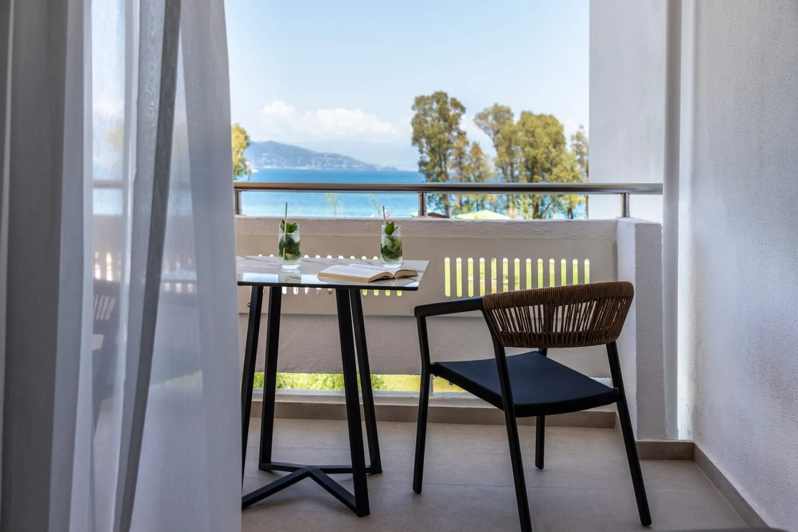 Kerkyra Blue Hotel & Spa, Grad Krf (Alikes Potamu), Grčka — Superior Double or Twin Sea View