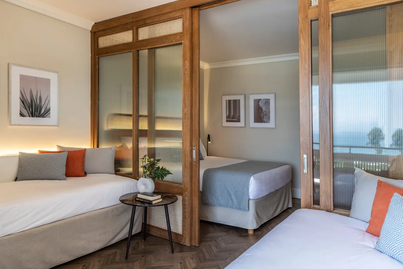 Kerkyra Blue Hotel & Spa, Grad Krf (Alikes Potamu), Grčka — Superior Family Sea View with sliding doors