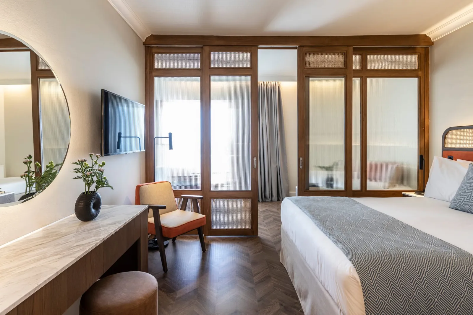 Kerkyra Blue Hotel & Spa, Grad Krf (Alikes Potamu), Grčka — Superior Triple Sea View with sliding doors