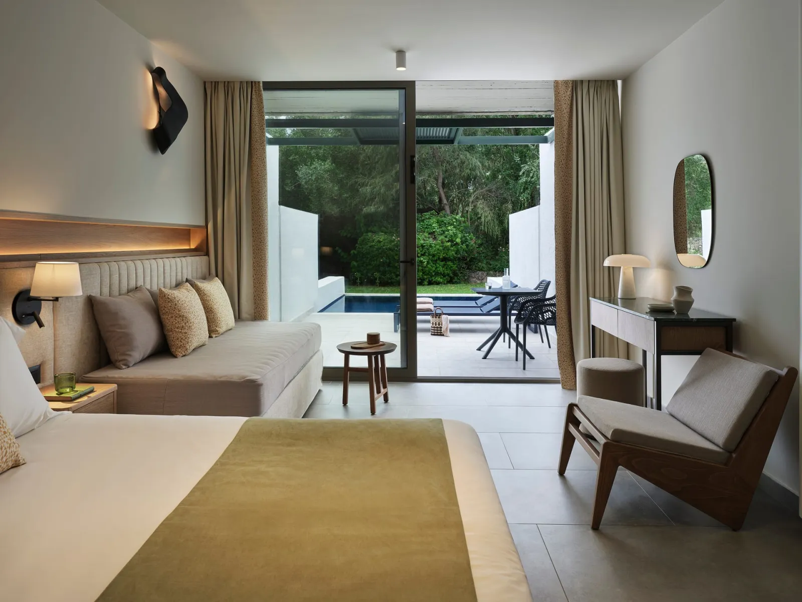 Kontokali Bay Resort & Spa, Kontokali, Grčka — Double Garden View with Private Pool - Bungalow