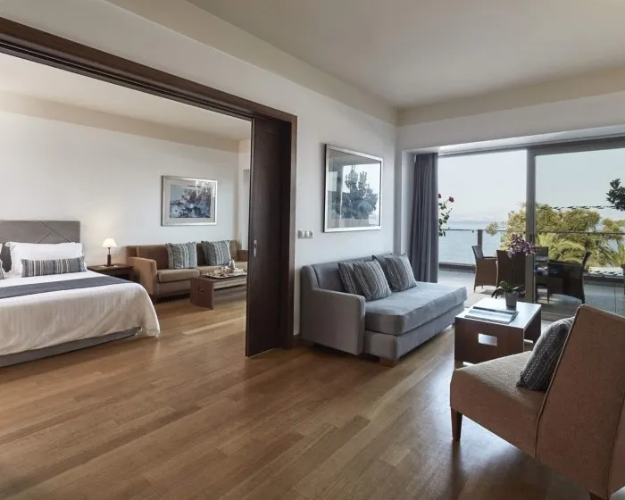 Kontokali Bay Resort & Spa, Kontokali, Grčka — Suite 1 BedRoom Deluxe Main Building Sea View