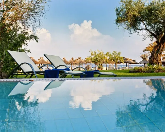 Kontokali Bay Resort & Spa, Kontokali, Grčka — Suite 1 BedRoom Executive Bungalow with Private Pool Suite Sea Front