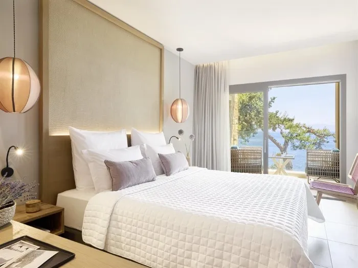 MarBella, Agios Ioannis Peristeron, Grčka — Bungalow Deluxe Sea View