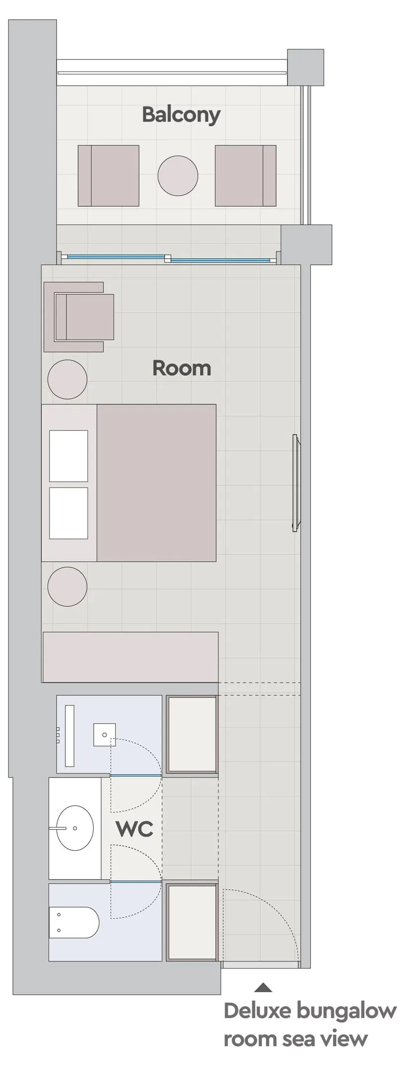 MarBella, Agios Ioannis Peristeron, Grčka — Deluxe Bungalow Room Sea View