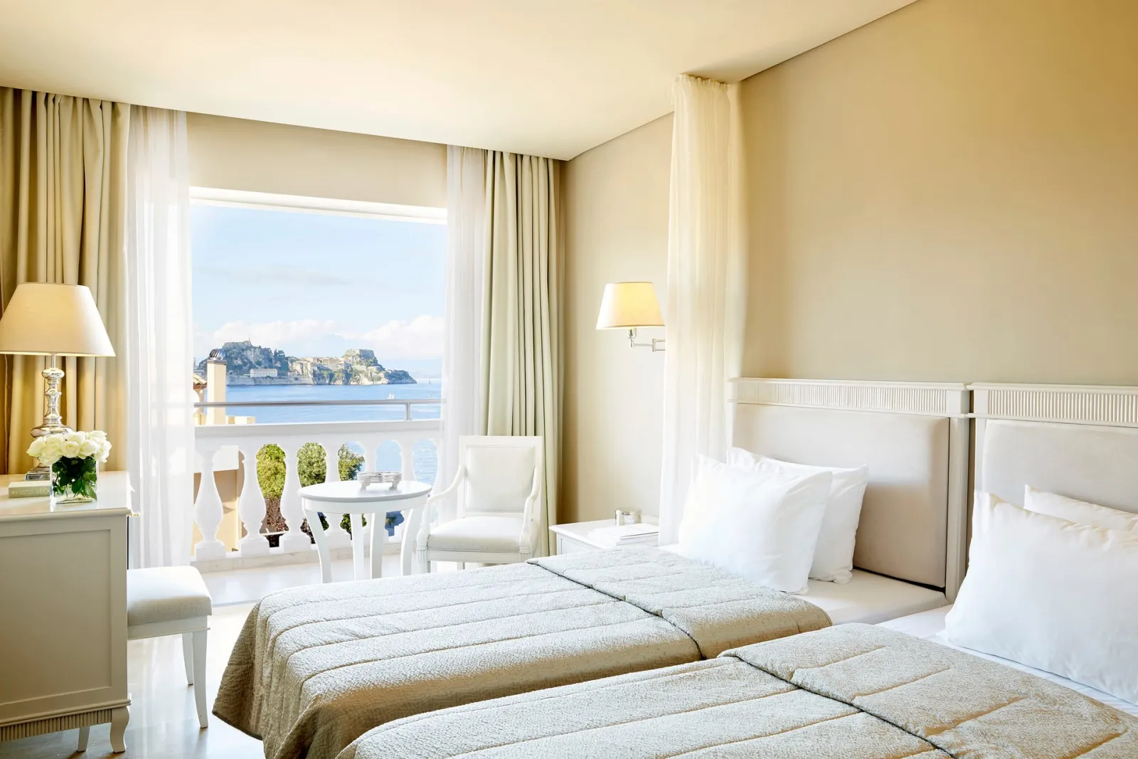 Mon Repos Palace-Adults Only, Grad Krf – Anemomilos, Grčka — Deluxe Room - Sea View